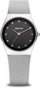 img 4 attached to ⌚ Женские кварцевые наручные часы Bering из нержавеющей стали: Элегантные наручные часы для женщин