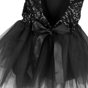 img 1 attached to Stylish AGQT Sequins Tutu Dress for Baby Girls: Sleeveless Princess Birthday Dresses in Sizes 3M-4T