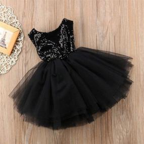 img 3 attached to Stylish AGQT Sequins Tutu Dress for Baby Girls: Sleeveless Princess Birthday Dresses in Sizes 3M-4T