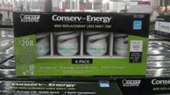 💡 conserv-energy 13-watt cfl light bulbs, 4-pack - feit ce13t2 60w equivalent логотип