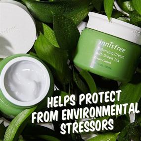 img 1 attached to 🍃 innisfree Green Tea Moisture Balancing Cream: Ultimate Hydrating Face Moisturizer for Optimum Skin Hydration