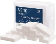 🧽 36-pack magic cleaning pads - extra thick, durable eraser sponges with 2x density, effortless cleaning and easy maintenance logo