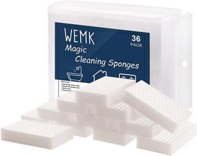 img 4 attached to 🧽 36-Pack Magic Cleaning Pads - Extra Thick, Durable Eraser Sponges with 2X Density, Effortless Cleaning and Easy Maintenance