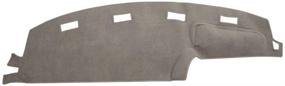 img 1 attached to 🚗 Hex Autoparts Dash Cover Mat Grey for 94-97 Dodge Ram 1500 2500 3500 Truck - Improved SEO