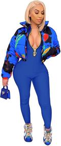 img 3 attached to 👗 Stylish and Versatile ECHOINE Jumpsuits Rompers: Perfect Bodycon Outfits for Women's Clothing