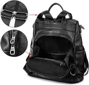 img 1 attached to 👜 Gywon Конвертируемый рюкзак через плечо: Антикражные женские сумки и кошельки - Идеально подходит для сатчелей