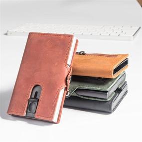 img 3 attached to 👛 TriLea Genuine Leather Wallet Blocking: Stylish Protection for Your Valuables