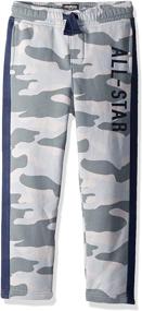 img 1 attached to Stylish and Slim Fit: OshKosh 👖 B'Gosh Boys' Print Pants for a Trendy Look!