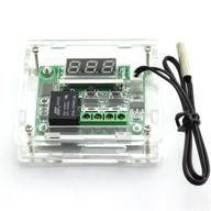 🌡️ e-outstanding dc 12v digital temperature controller for cooling/heating -50-100 degree switch module w1209 + acrylic box логотип