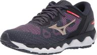 👟 ultimate performance: mizuno women's wave horizon 5 running shoe logo