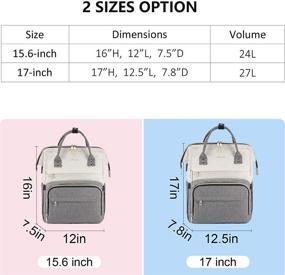 img 2 attached to LOVEVOOK Laptop Backpack For Women Fashion Business Computer Backpacks Travel Bags Purse Student Bookbag Teacher Doctor Nurse Work Backpack With USB Port