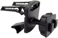 enhanced air vent car mount pedestal: arkon replacement or upgrade with dual t pattern compatibility logo
