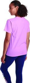 img 2 attached to Champion Womens Classic Graphic Orange 586957 Sports & Fitness