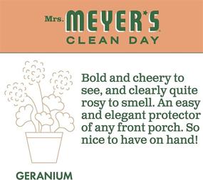 img 1 attached to 🌸 Mrs. Meyer's Clean Day Liquid Dish Soap Geranium 16oz 2pk: Effective Cleaning Solution with Mrs. Meyer's Signature Scent