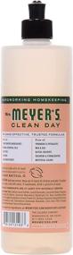 img 3 attached to 🌸 Mrs. Meyer's Clean Day Liquid Dish Soap Geranium 16oz 2pk: Effective Cleaning Solution with Mrs. Meyer's Signature Scent