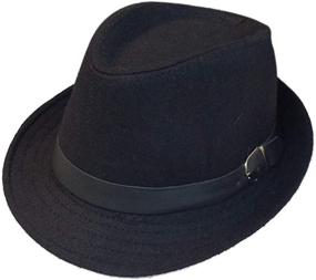 img 4 attached to 🧢 Stylish and Trendy EachEver Toddler Fedora: Perfect Cotton Photography Boys' Accessories from Hats & Caps