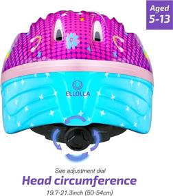 img 3 attached to Шлем ELLOLLA，Легкий вес с регулируемым размером，Multi Sport