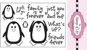 img 1 attached to Stamps Life MorePenguins2Love Card Making Scrapbooking