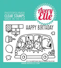 img 2 attached to Avery Elle Birthday Stamps Bundle Scrapbooking & Stamping