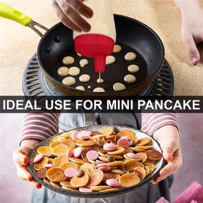 img 2 attached to 🥞 The Bahoki Essentials Pancake Pen - Convenient Pancake Art Plastic Bottle Container - Pancake and Crepe Batter Mixer and Dispenser - Kitchen Baking Tool and Supplies - Leak-Free Silicone Nozzle