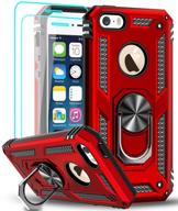 leyi compatible for iphone se case (2016) cell phones & accessories logo