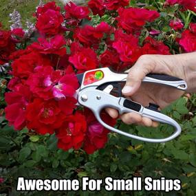 img 3 attached to 🌿 The Gardener's Friend Pruners: Ratchet Pruning Shears for Weak Hands - Perfect Gardening Gift for Any Occasion!