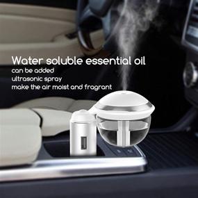 img 1 attached to Humidifier Aromatherapy Ultrasonic Continuous Automotive