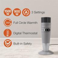 🔥 grey 6462 lasko heating space heater, 25-inch logo
