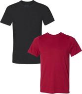 👕 gildan moisture wicking polyester performance shirts for men: ultimate comfort and style logo