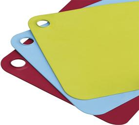 img 4 attached to Набор ковриков для нарезки Joseph Joseph Chopping Mats Pop Plus - Многоцветный: улучшенное продвижение продукции для SEO