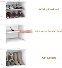 img 2 attached to 👠 Maximize Closet Space with our 8 Tier Shoe Rack: Organize and Store up to 48 Pairs