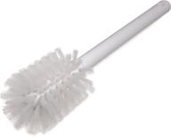 sparta commercial quality bottle brush, 12 inches long, white - carlisle 4000002 logo