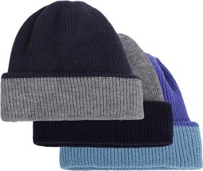 img 4 attached to 🎩 Crazy Era 2 Pack Slouchy Beanie with Brim: Stylish Winter Hat for Women & Men