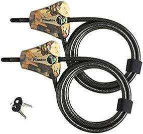 img 2 attached to 🔒 Secure Your Trail Camera with Master Lock Python Adjustable Camo Cable Locks - 8418KA-2 CAMO