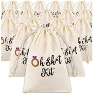 🎉 bachelorette engagement party favor bags logo