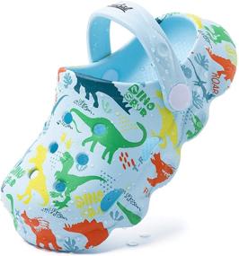 img 4 attached to Dinosaur Cartoon Sandals Toddler Numeric_10