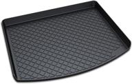 🔒 ultimate protection: aiqiying heavy duty rubber cargo liner for ford escape (2013-2019) - waterproof rear trunk floor mat logo