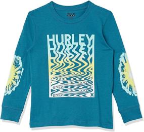 img 4 attached to Hurley Sleeve Graphic T Shirt Birch