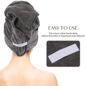 img 3 attached to SUNLAND Microfiber Drying Absorbent Anti Frizz