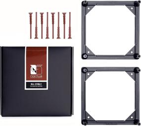 img 4 attached to 🌀 Noctua NA-SFMA1: Transform Your Watercooling Setup with 140 to 120mm Fan Mounting Adaptors (2 Pieces, Black)