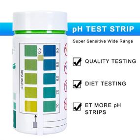 img 1 attached to 🩸 Enhancing Health with SuperCheck Strips Alkaline Testing Monitor