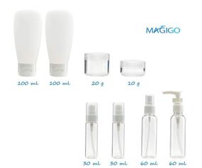 img 3 attached to ✈️ Efficient Airline Travel Made Easy with MAGIGO Toiletries Travel Approved Accessories