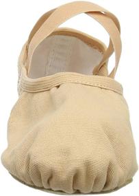 img 3 attached to Danca Stretch Canvas Light Girls' Shoes for Enhanced Flexibility
