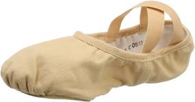 img 4 attached to Danca Stretch Canvas Light Girls' Shoes for Enhanced Flexibility