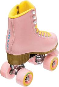 img 2 attached to 🛼 Impala Quad Skate Pink/Yellow - Girls' Impala Rollerskates (Big Kid/Adult) Size 7 (US Men's 5, Women's 7) M