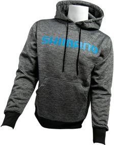 img 2 attached to SHIMANO Performance Hoodie Fishing Medium Men's Clothing in Active