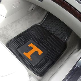 img 3 attached to FANMATS 8750 NCAA University of Tennessee Volunteers Vinyl Heavy Duty Car Mat in team color, 18x27 inches