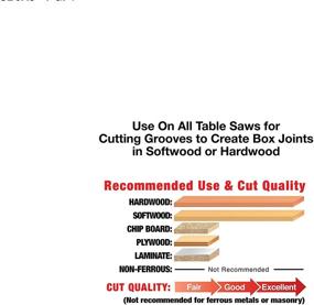 img 1 attached to 🔪 Efficient and Precision-Crafted Freud 8" x 20T Box Joint Cutter Set (SBOX8)