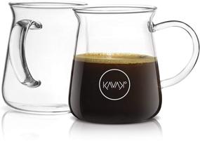 img 4 attached to ☕ Kavako Borosilicate Glass Coffee - No More Condensation