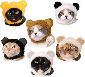img 3 attached to 🐻 Kitan Club Cat Cap - Authentic Japanese Kawaii Design - 1 of 6 Cute Styles - Soft & Comfortable - Animal-Safe Materials - Premium Quality (Bear)